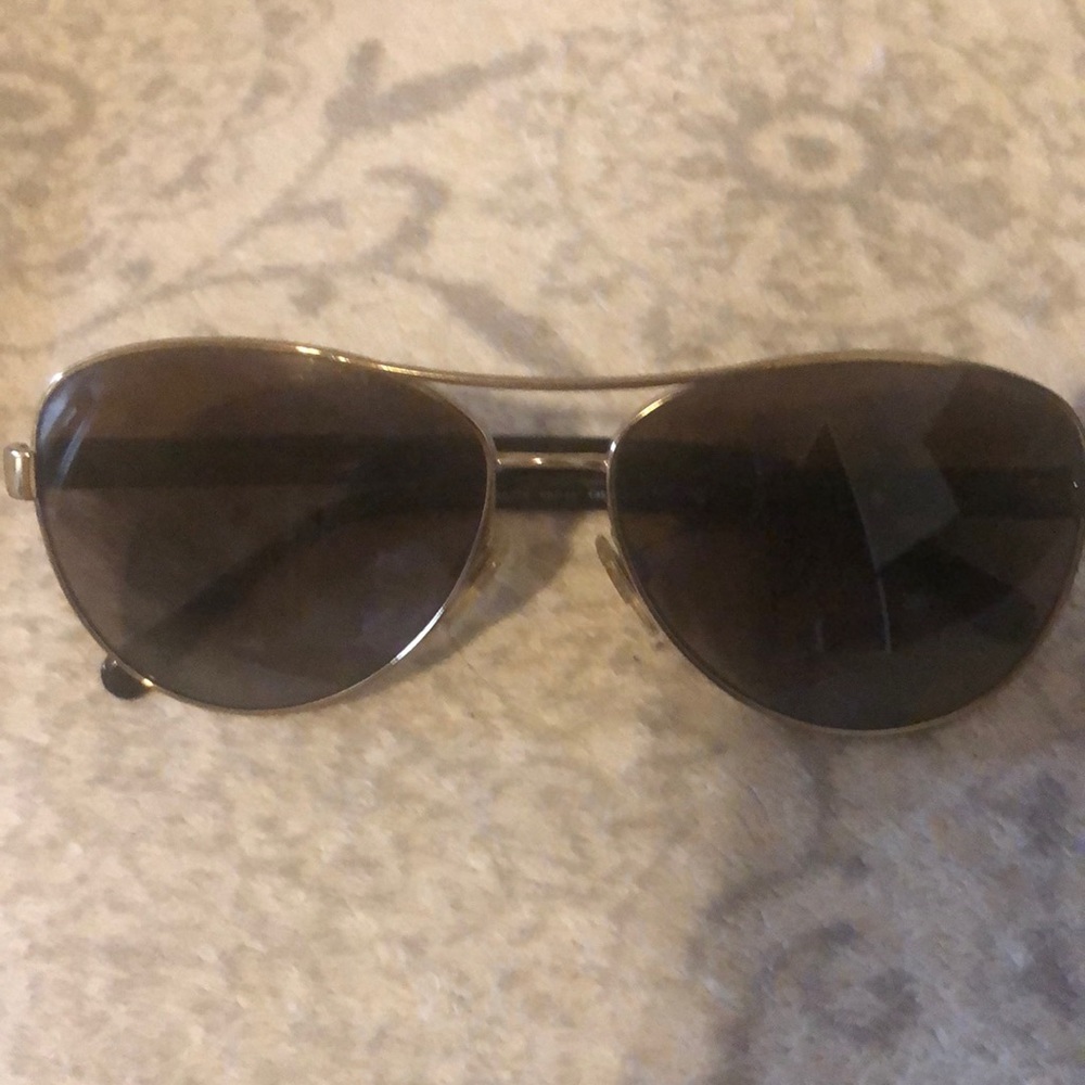 Burberry Gold Aviators